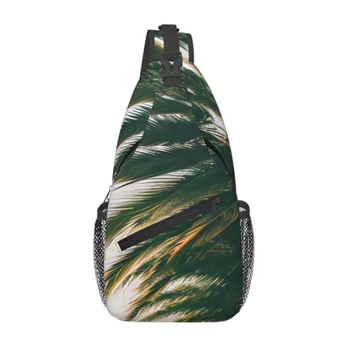 Sac de poitrine Los Angeles Palm Trees parfait en escapade extérieure et randonnée urbaine