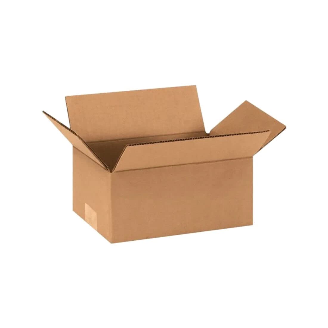 Strong Cardboard Storage Boxes for Posting Small & Large Parcels โ Moving Bulk Gifts, Single Wall Eco Friendly Shipping Cartons, Corrugated Boxes (10x8x6 โ 254x203x152mm, Pack of 200)