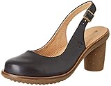 Beschichtung: Leder El Naturalista Damen N5155 Vaquetilla Schuhe mit geschlossenen Zehen, Schwarz (Black Black), 40 EU