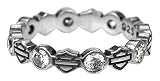 Harley-Davidson Women's Ring, Stacking Bar & Shield Rhinestone Ring HDR0170 (8)