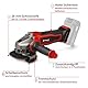 Einhell Akku-Winkelschleifer TE-AG 18/115-2 Li - Solo Power X-Change (18 V, 115 mm Scheibendurchmesser, 28 mm Schnitttiefe, Zusatzhandgriff, inkl. Trennschutz, ohne Akku)