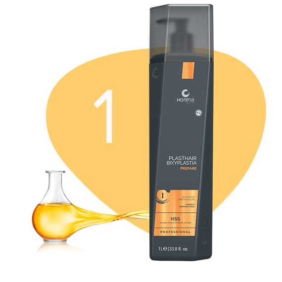 HONMA Plasthair Bixyplastia Preparatory Shampoo 1L 33.8fl.oz.