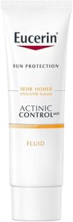 Eucerin Actinic Control MD Fluid Sonnenschutz LSF 100 80 ml, Sonnencreme mit sehr hohem Lichtschutzfaktor, Sonnenschutz zur Vorbeugung von aktinischer Keratose und nicht-melanotischem Hautkrebs