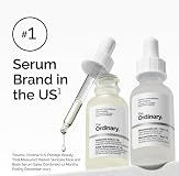 The Ordinary Hyaluronic Acid 2% + B5 (with Ceramides), Multi-Depth Hydration Serum for Plumper, Smoother Skin, 1 Fl Oz