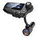 Produktbild Auto 5.0 FM Kabelloser FM-Transmitter Bluetooth Car Kit Auto-Ladegerät Adapter Radio-Adapter Vehicle Modulator 1.8in Screen 2.4A Auto-Ladegerät MP3-Player Quick Charge (Blau)