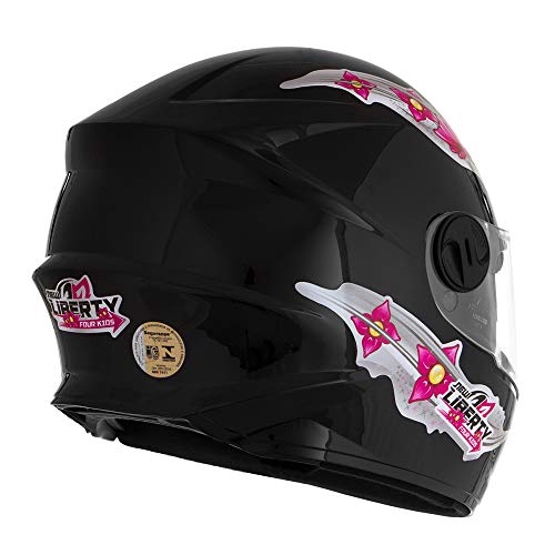 Capacete Liberty For Kids For Girls Preto