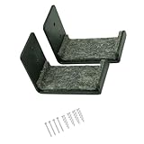 Housoutil Snowboardständer 2St Snowboardhalter Wandhalterung Snowboard-Aufbewahrungsregal Wand-Snowboardhalter Furnier Wandbehang Ausstellungsstand anschließen Mittel Metall