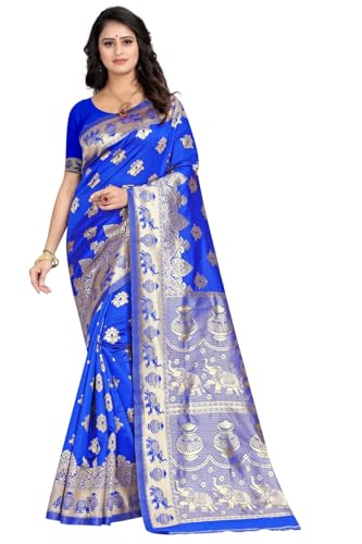 Image of women's Banarasi Saree Pure Kanjivaram Silk Saree