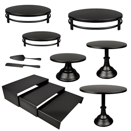 MACIFECI Black Cake Stands