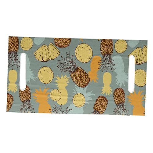 Fonowx Seat Cover Microfiber Universal Towel Blanket Cushion Lightweight Reusable Easy to Install Suitable for Golf Use Outdoor Living Travelling, Pineapple