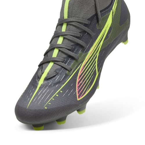 Puma Ultra 5 Match+ FG/AG WN's, Weiblich Fussballschuh, Matte Aged Silver-Yellow ALERT-Puma Aged Silver,