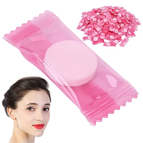 TZLMWDFRWG 500 Uds Hojas de Mascarilla Facial Comprimida, Mascarilla Diy Portátil Hidratante, Paquete Individual de Seda Mascarilla Facial Comprimida para el Cuidado de la Piel