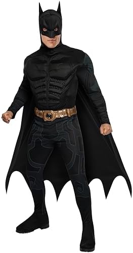 Rubies at Party City DC Batman The Dark Knight Rises: Batman Costume for Adults, Men's