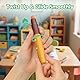 Drehbare Buntstifte für Kleinkinder, ungiftig, Aquarellstift für Kinder, schnell trocknend, ultraseidig, leicht zu reinigen, Geschenk für Jungen und Mädchen
