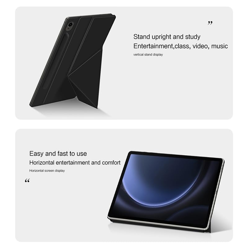 Magnetic Tablet Case Suitable For Samsung Galaxy Tab S9 S8 S7 11inch SM-X710 SM-X700/SM-T870 Ultra Thin Smart Case(Green,Tab S7 S8 11 inch)