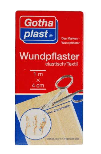 Gothaplast Wundpflaster elast 4 cmx1 m geschnitten, 1 St
