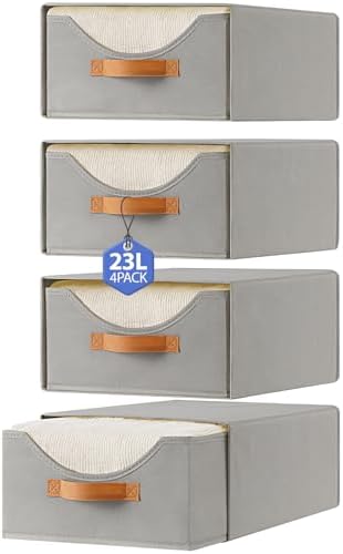 4 gavetas de armário e caixas de armazenamento de roupas de taman...