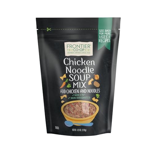 Frontier Co-op Chicken Noodle Soup Mix, 4.23 oz - Savory
