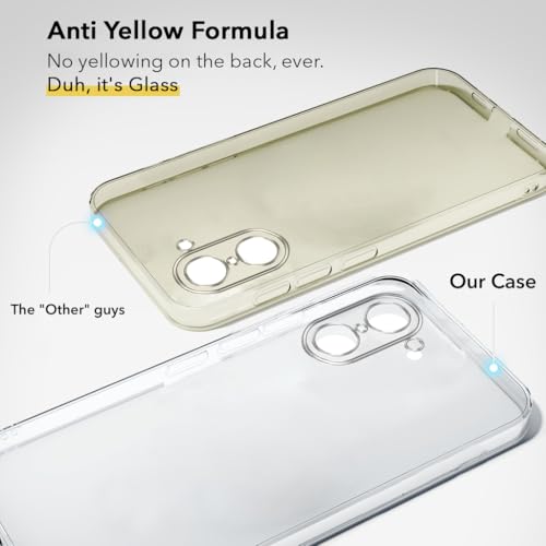 Image of Jkobi Lifetime Anti-Yellow Clear Back Cover Case for Oneplus Nord CE 5 (Sleek Hard Crystal | Shockproof and Camera Protection)