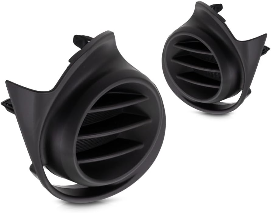 Fog Light Opening Cover For Toyota Prius C 2015 Driver and Passenger Side Pair TO1038184, TO1039184 | 8148152610, 8148252520