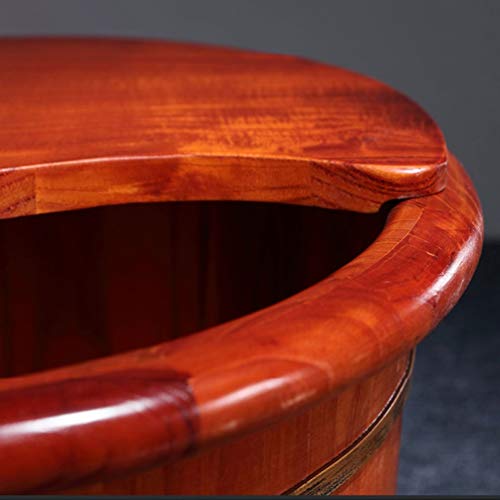 Barril de Madera para Spa de Pies con Tapa miniatura 7