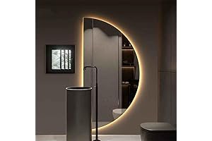 Half Moon Mirror for Wall: Aesthetic and Functional Wall Décor