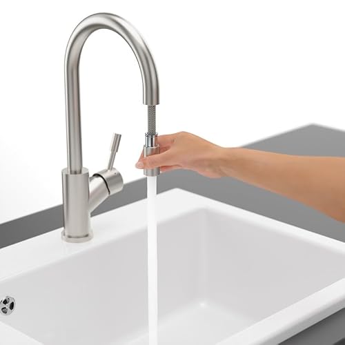Robinet cuisine VILLEROY ET BOCH Umbrella flex acier massif + nettoyant - vue 7