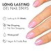 MOYOU LONDON Semi Cured Gel Nail Strips - 20 Pcs. Waterproof Gel Nail Wraps, Cures in Sunlight or UV/LED Lamp, Lasts Up to 2+ Weeks, Stretchable, Easy to Apply & Remove, Vegan & Cruelty-Free