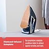 Black+Decker Elite Pro-Series Steam Iron, 6 Settings 1700 Watt, Navy