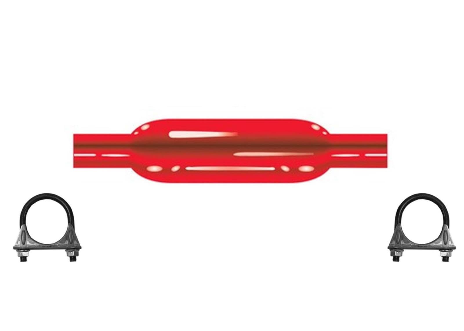 Amazon.com: Cherry Bomb 87521CB Muffler 12