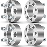 ECCPP 4PCS for ez go 2 inch wheel spacers for golf cart 2 inch wheel spacers ATV 4x4 to 4x4 4x101.6mm to 4x101.6mm 2 inch 4 Lug 1/2
