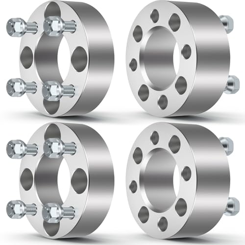 ECCPP 4PCS for ez go 2 inch wheel spacers for golf cart 2 inch wheel spacers ATV 4x4 to 4x4 4x101.6mm to 4x101.6mm 2 inch 4 Lug 1/2