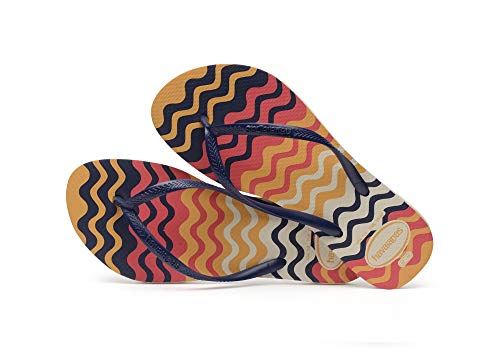Chinelo Slim Harmony, Havaianas, Feminino, Bege Palha, 35/36