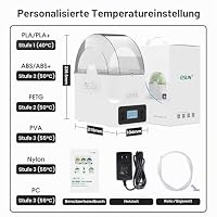 eSUN eBOX Lite Kunststoff Trockenbox für 3D Drucker Filament – Ansicht 7