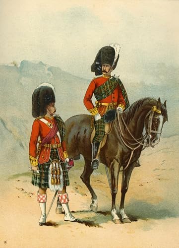 Lienzo Montañeses de Seaforth Godfrey Giles cuadro clásico 60x90cm