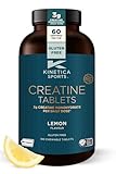 Kinetica Sports Creapure® 100% Creatine Monohydrate - Chewable Tablets | Lemon Flavour | 3g Creatine/Serve, 60 Servings/540g Pack | Vegan & Gluten Free | Convenient Format - Image 1