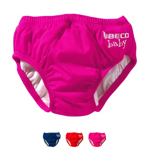 Beco Baby Carrier Beco Unisex-Baby Aqua-Windel Slipform mit GummibĂĽndchen, Schwimmhilfe, Rosa (Pink/4), L (12-18 Monate)