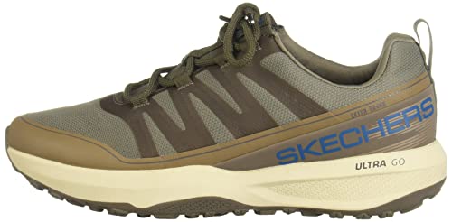 Tênis Go Trail Jackrabbit-Magnito, Skechers, Masculino, Marrom/Azul, 41