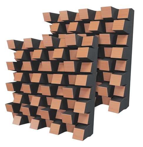 Set di 2 diffusori acustici | Diffusione e assorbimento sonora