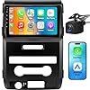 Car Radio for Ford F150 2009 2010 2011 2012 Stereo Upgrade, 9 inch Android 13 Replacement with CarPlay Backup Camera 2+64G