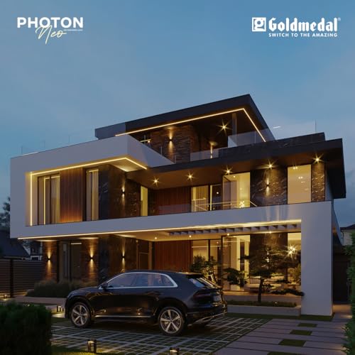 Image of Goldmedal Photon Neo 45 Meter LED Rope Light with 10W per Meter | 120 LEDs | Decorative Rope Lighting for Home, Hall, Bedroom, Outdoor & Indoor | Strip Light for All Festivals| Warm White(3000K)