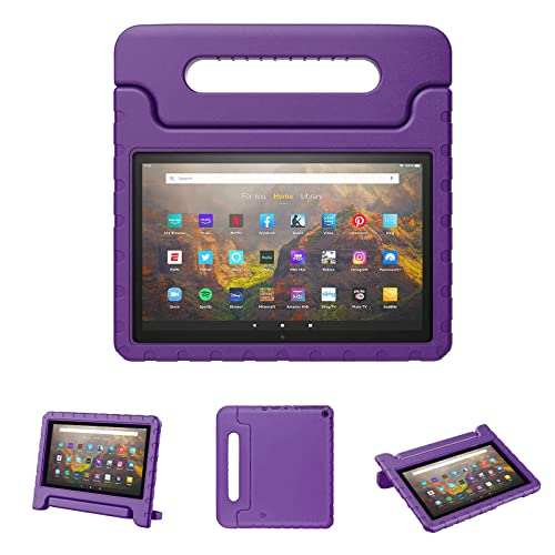 �t�H�[���P�[�X Fire HD 10 �܂��� HD 10 Plus ��11���� 2021�N���� �q���p �ϏՌ� ���ȃP�[�X �\�t�g�őϋv���̂���t�H�[���J�o�[ �|�[�^�u���Ő܂肽���݉\�ȃn���h���t��