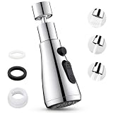 YAOYYG Aireador Grifo Cocina Giratorio 360°, Adaptador Grifo Cocina