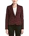 Anne Klein Women's Animal Jacquard Jacket