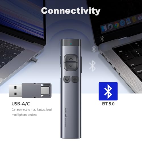 Norwii Norwii N97S Tv Screen Presentation Clicker Para Apresentações Em Powerpoint, Powerpoint Click