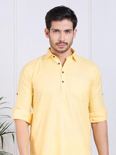 Image of Rajubhai Hargovindas Men's Premium Pathani Kurta