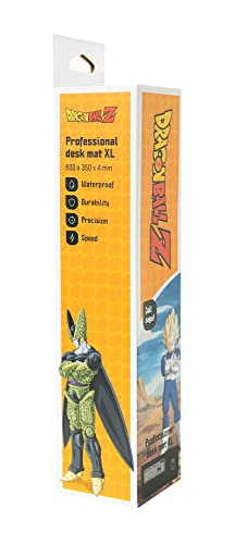 Grupo Erik Gaming Mausepad XXL Dragon Ball Z Cell Saga Gaming Mousepad XXL rutschfest und Wasserabweisend Mauspad Groß - Mouse Pad XXL Gaming Schreibtischunterlage PC Zubehör Gaming