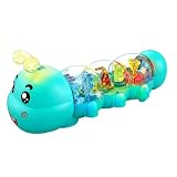 Bruco Musicale Interattivo per Bambini CATERLY, Giocattolo Educativo con Luci e Suoni, Mov...