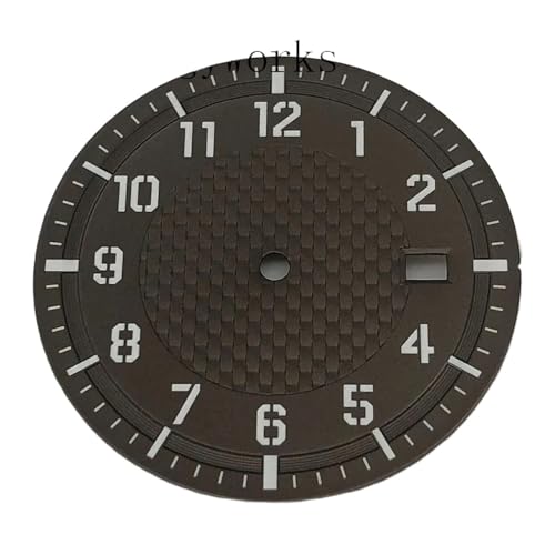 Cadran montre automatique NH35 NH36 calibre 34mm ajustement parfait