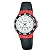 Lorus R2345MX9 Kinder-Armbanduhr, Schwarz/Rot